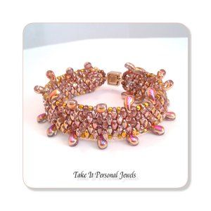 Gold Fringe style Bracelet Handmade Gifts NEW Women's